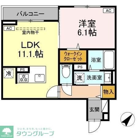 Asset-Court曙町の物件間取画像